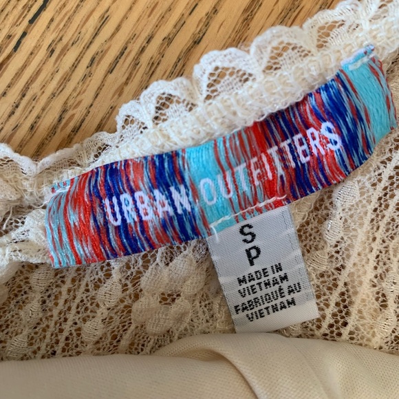 Urban outfitters lace sheet babydoll mini dress y2k spring summer - Picture 7 of 9